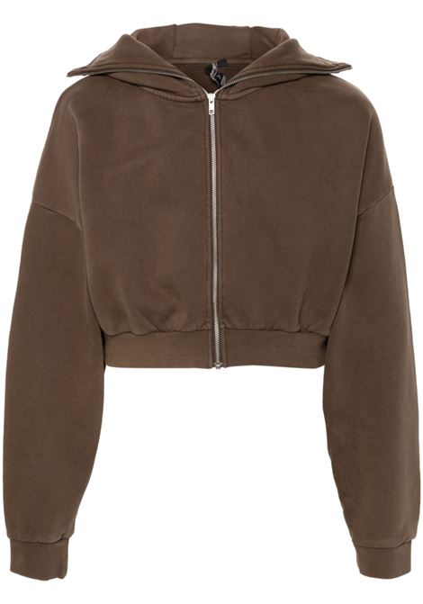 Brown cropped sweatshirt ENTIRE STUDIOS - Unisex ENTIRE STUDIOS | ES2156BT